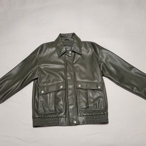 Black women's bomber jacket